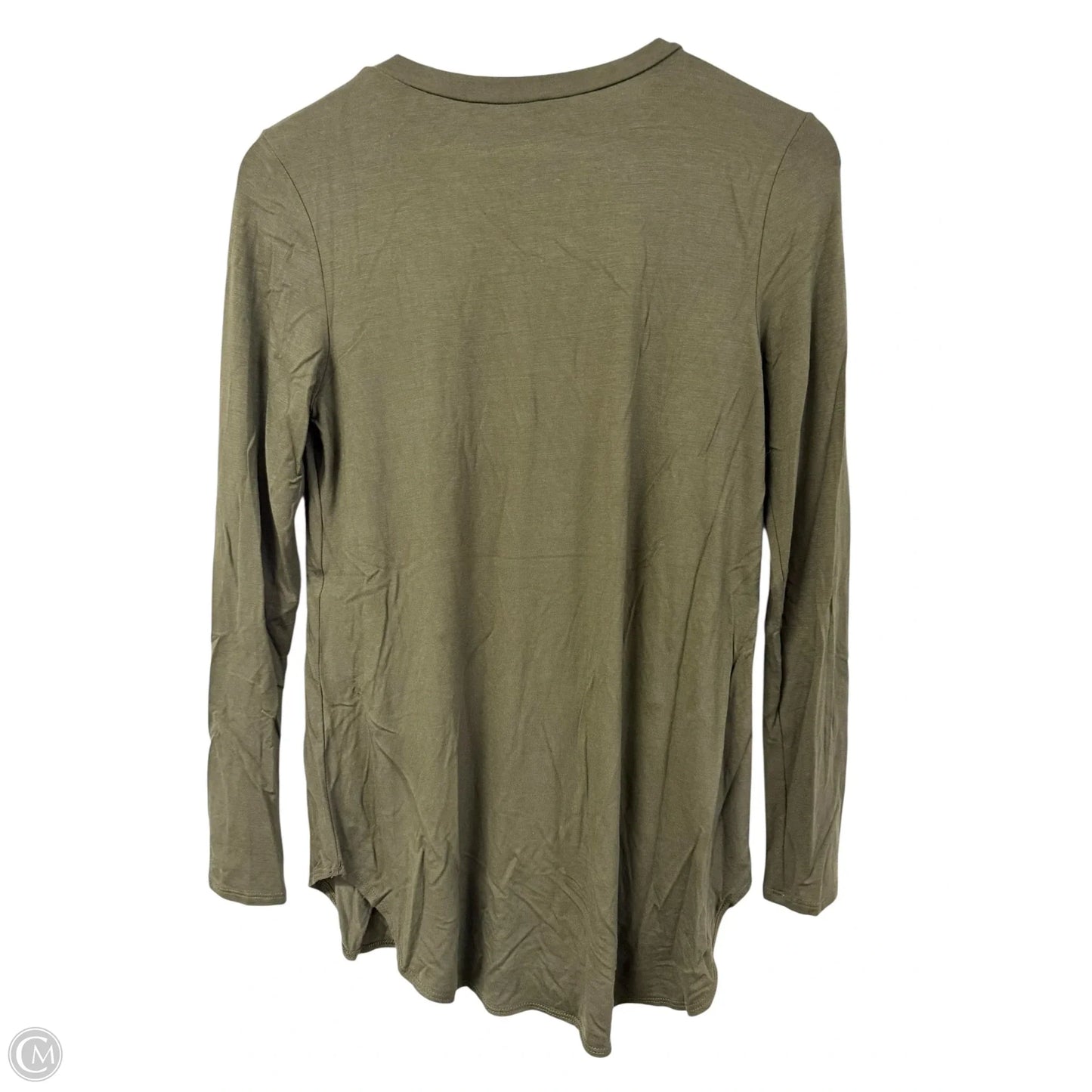Top Long Sleeve By Azules In Green, Size: M