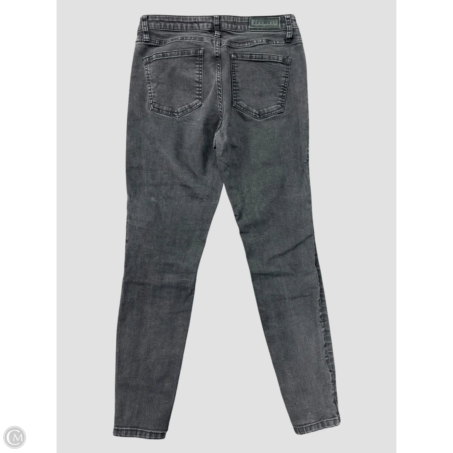 Jeans Skinny By Cme In Black Denim, Size: 8