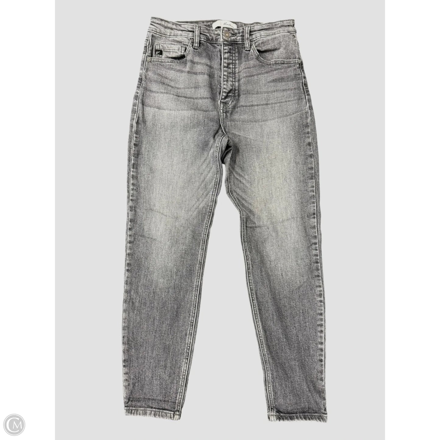 Jeans Straight By Kancan In Black Denim, Size: 8