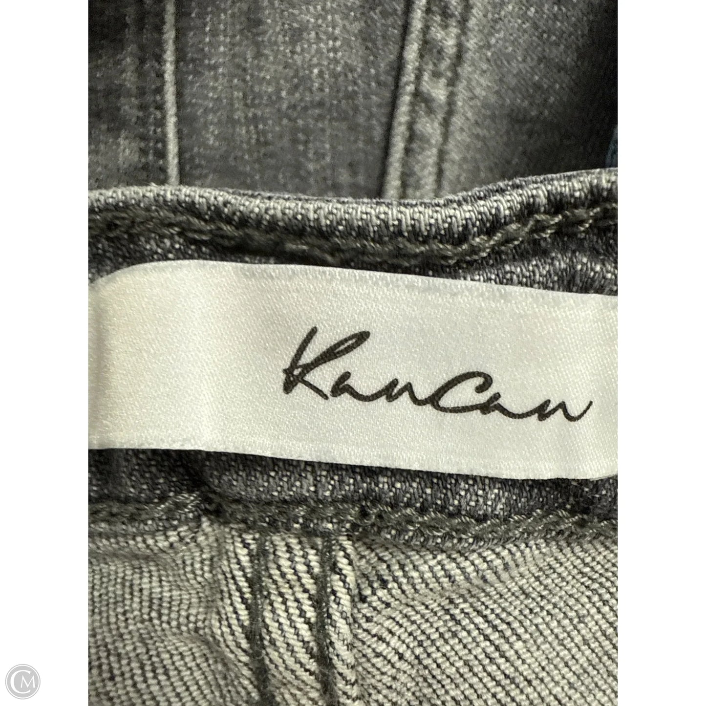Jeans Straight By Kancan In Black Denim, Size: 8