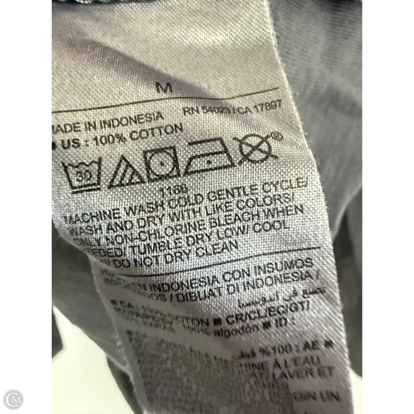 Top Long Sleeve By Old Navy In Grey, Size: M