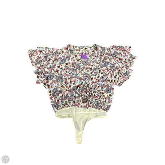 Bodysuit By Free People In Paisley Print, Size: M