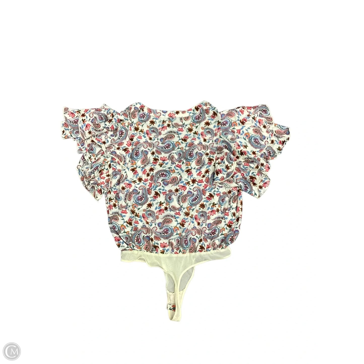 Bodysuit By Free People In Paisley Print, Size: M