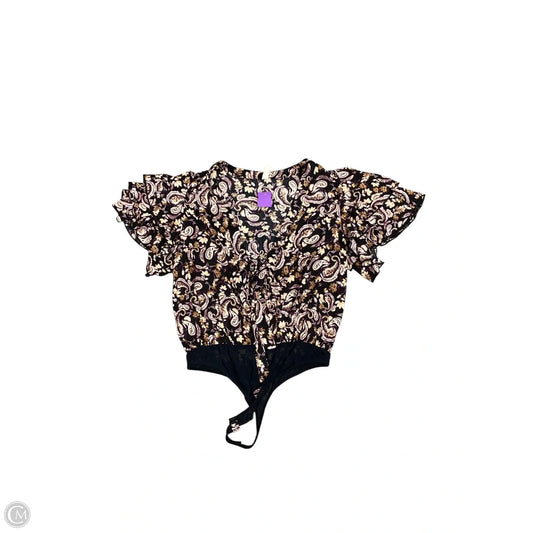 Bodysuit By Free People In Paisley Print, Size: M