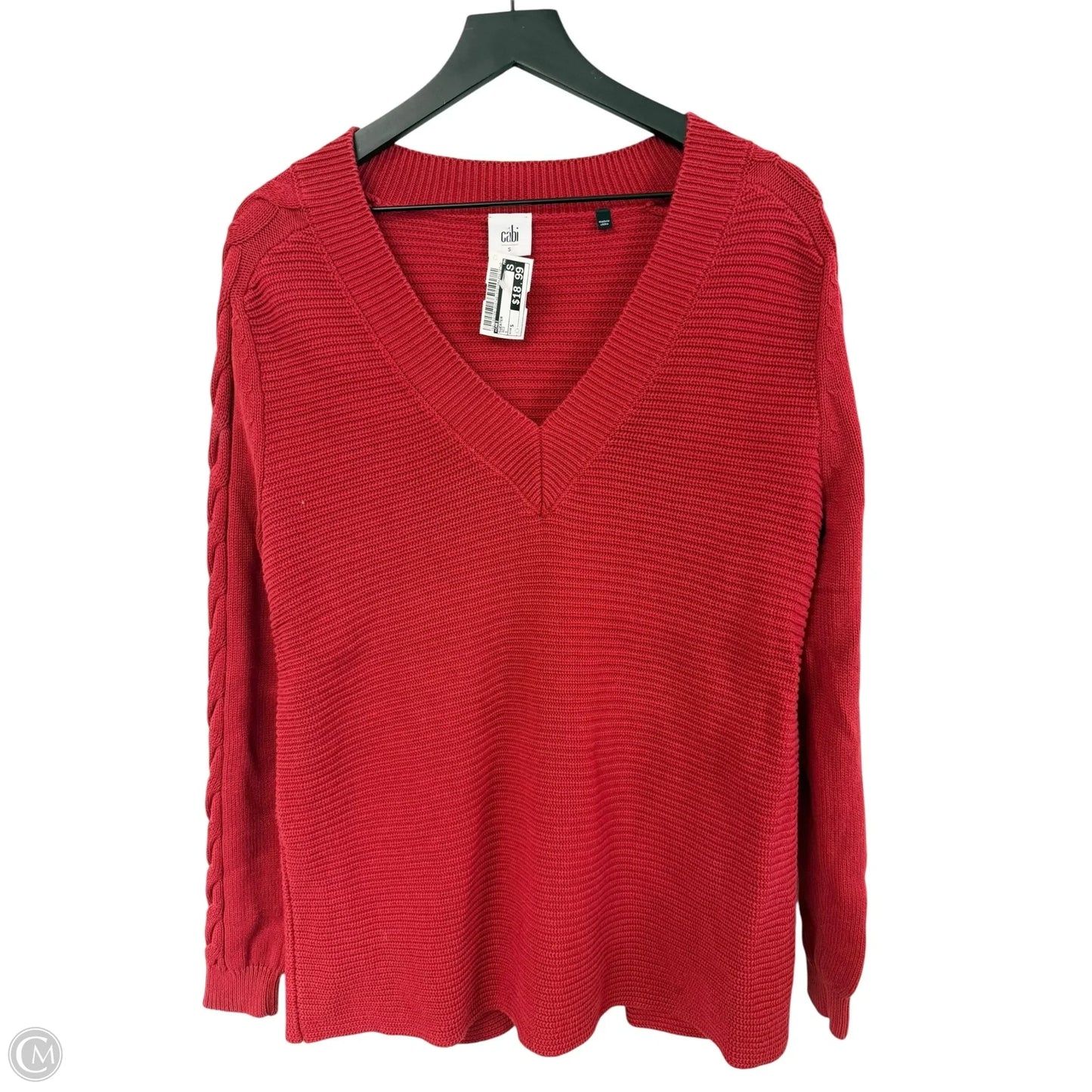 Sweater By Cabi In Red, Size: S