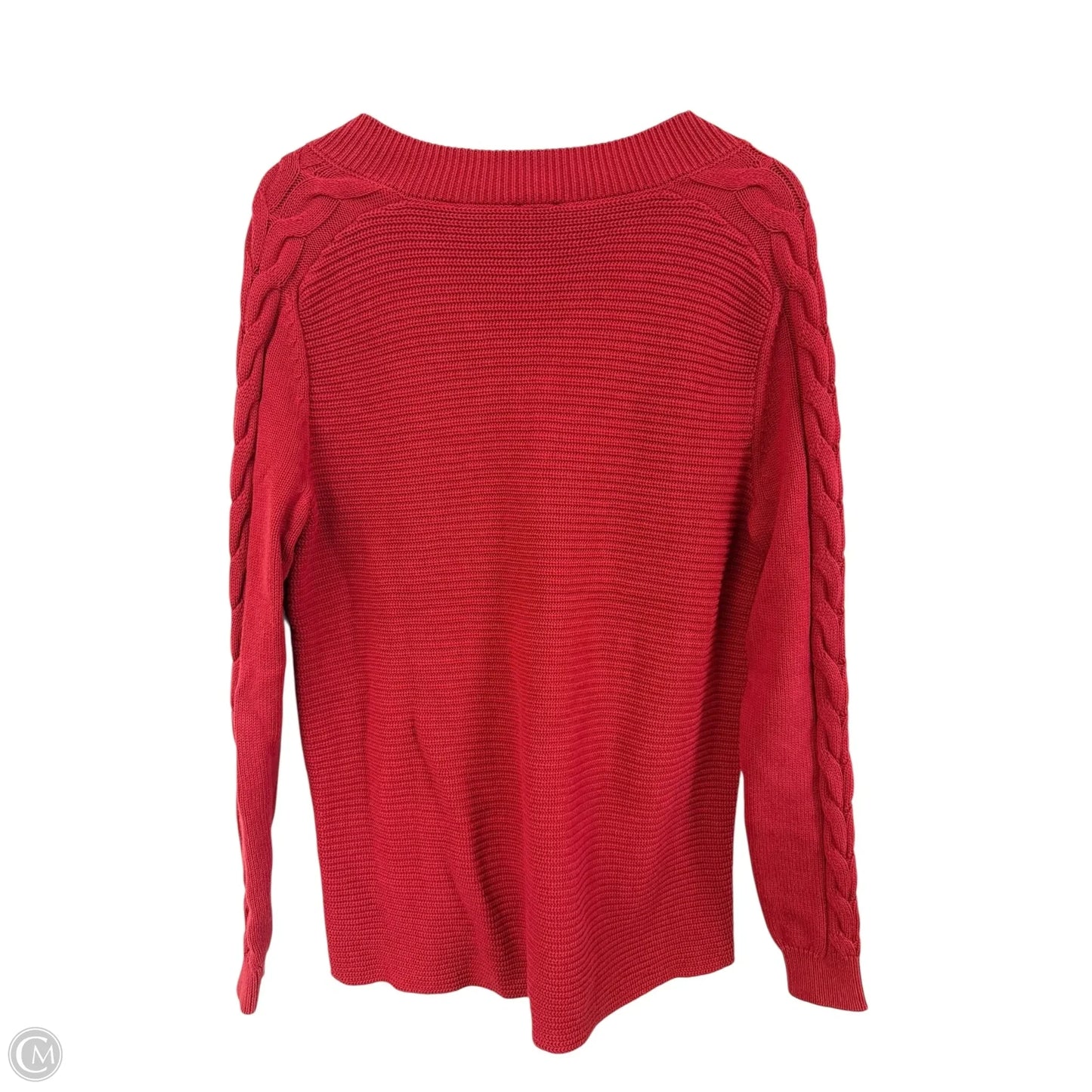 Sweater By Cabi In Red, Size: S