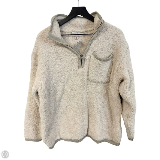 Sweatshirt Collar By Knox Rose In White, Size: M