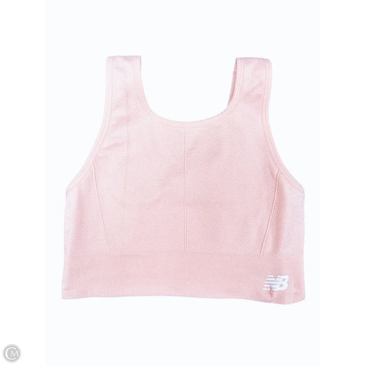 Athletic Bra By New Balance In Pink, Size: M