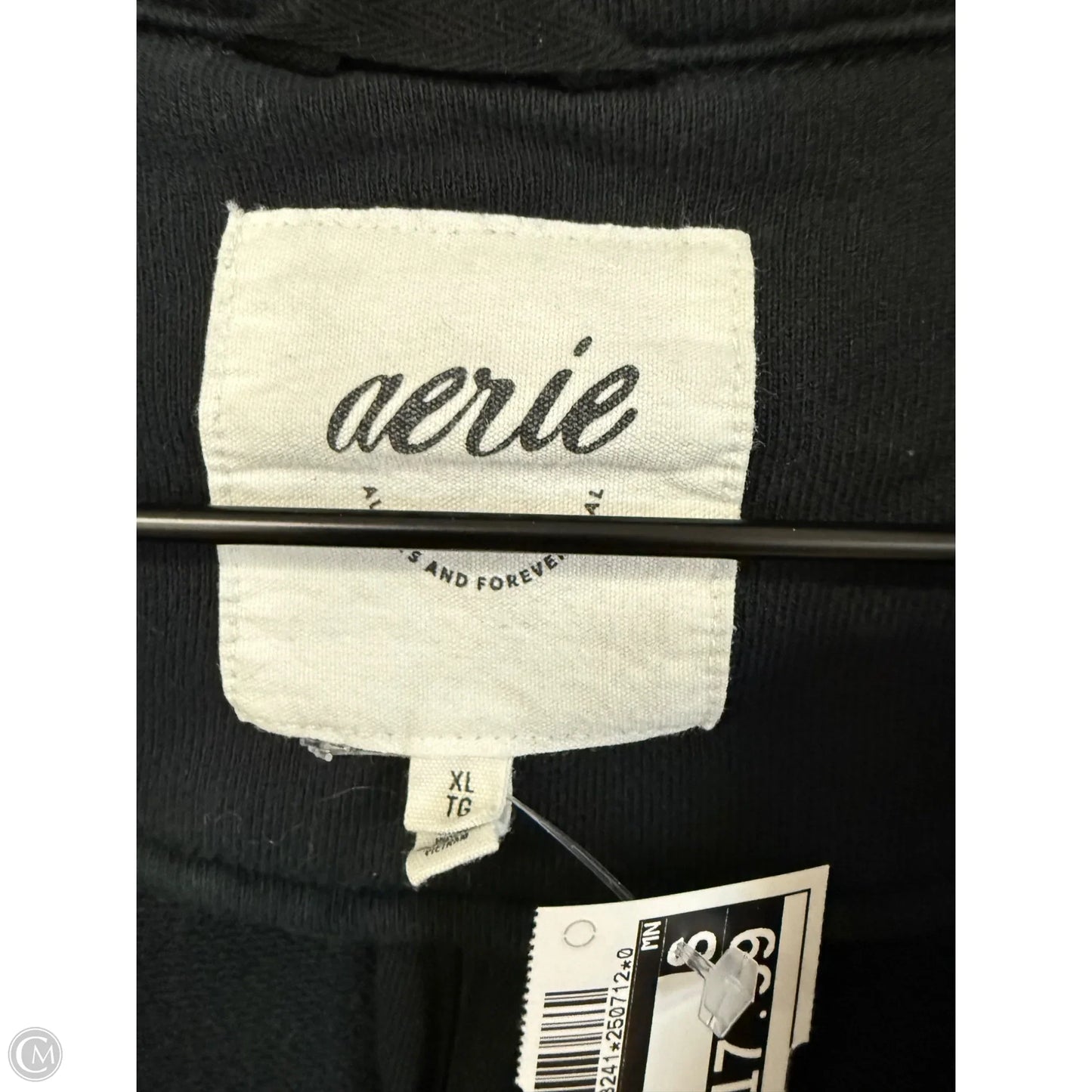 Jacket Shirt By Aerie In Black, Size: Xl