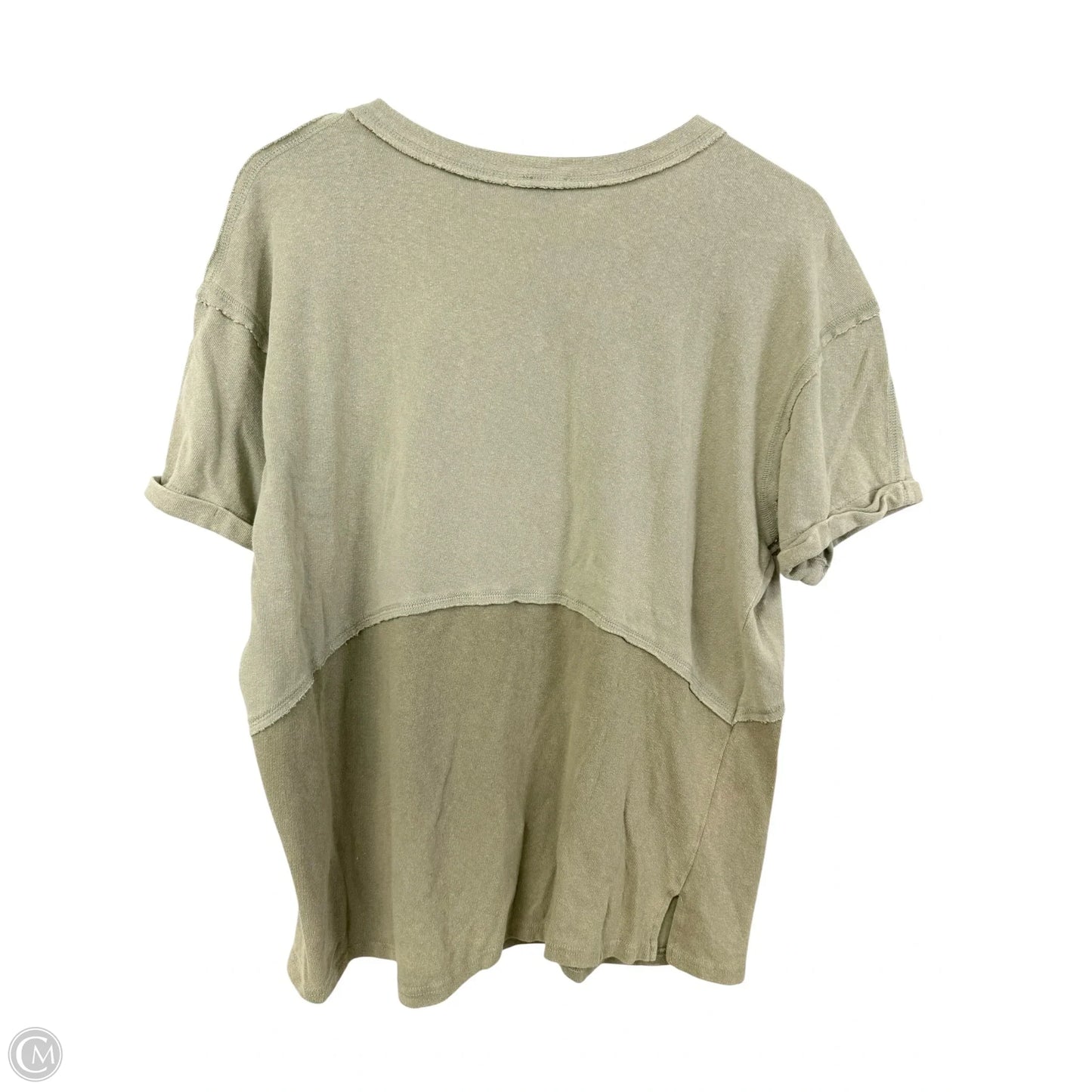 Top Short Sleeve By Bke In Green, Size: L