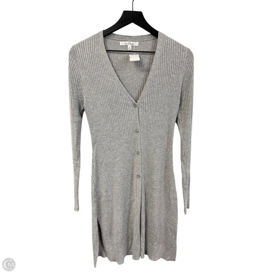 Cardigan By Love Tree In Grey, Size: M