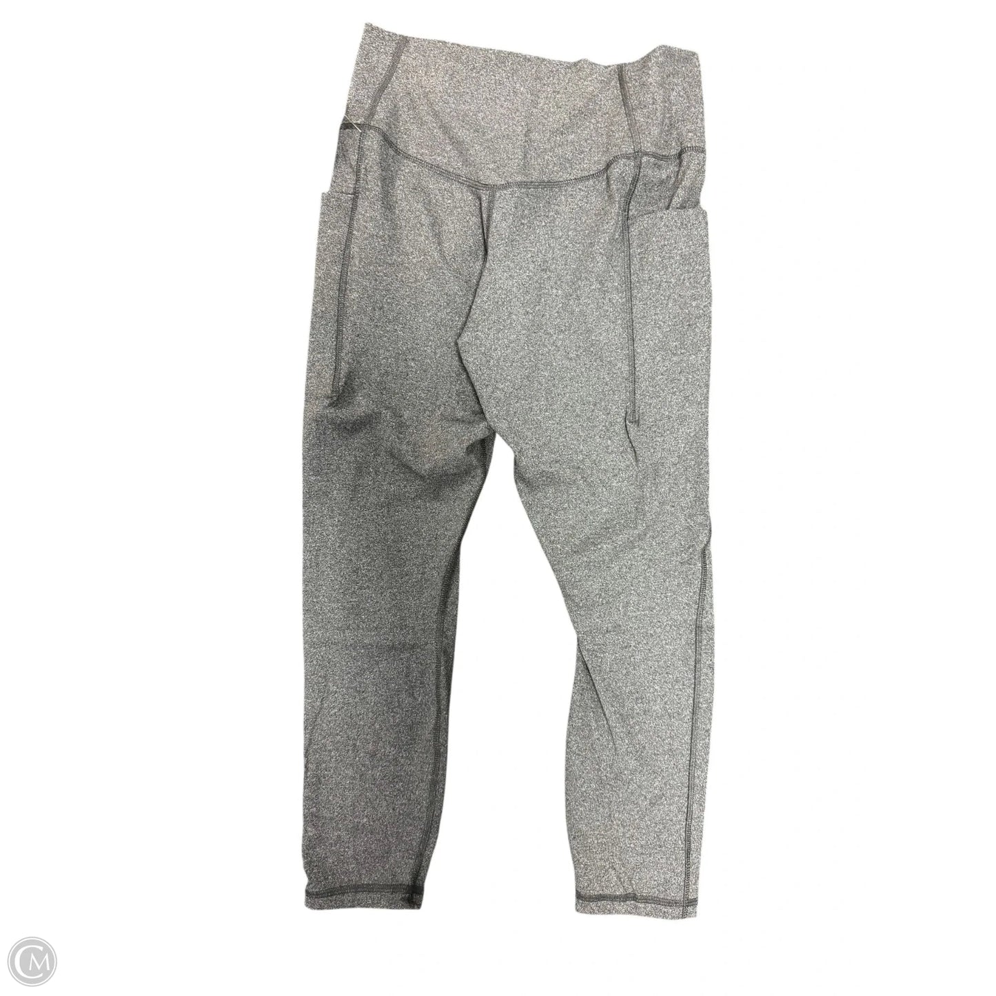 Athletic Leggings By Members Mark In Grey, Size: L