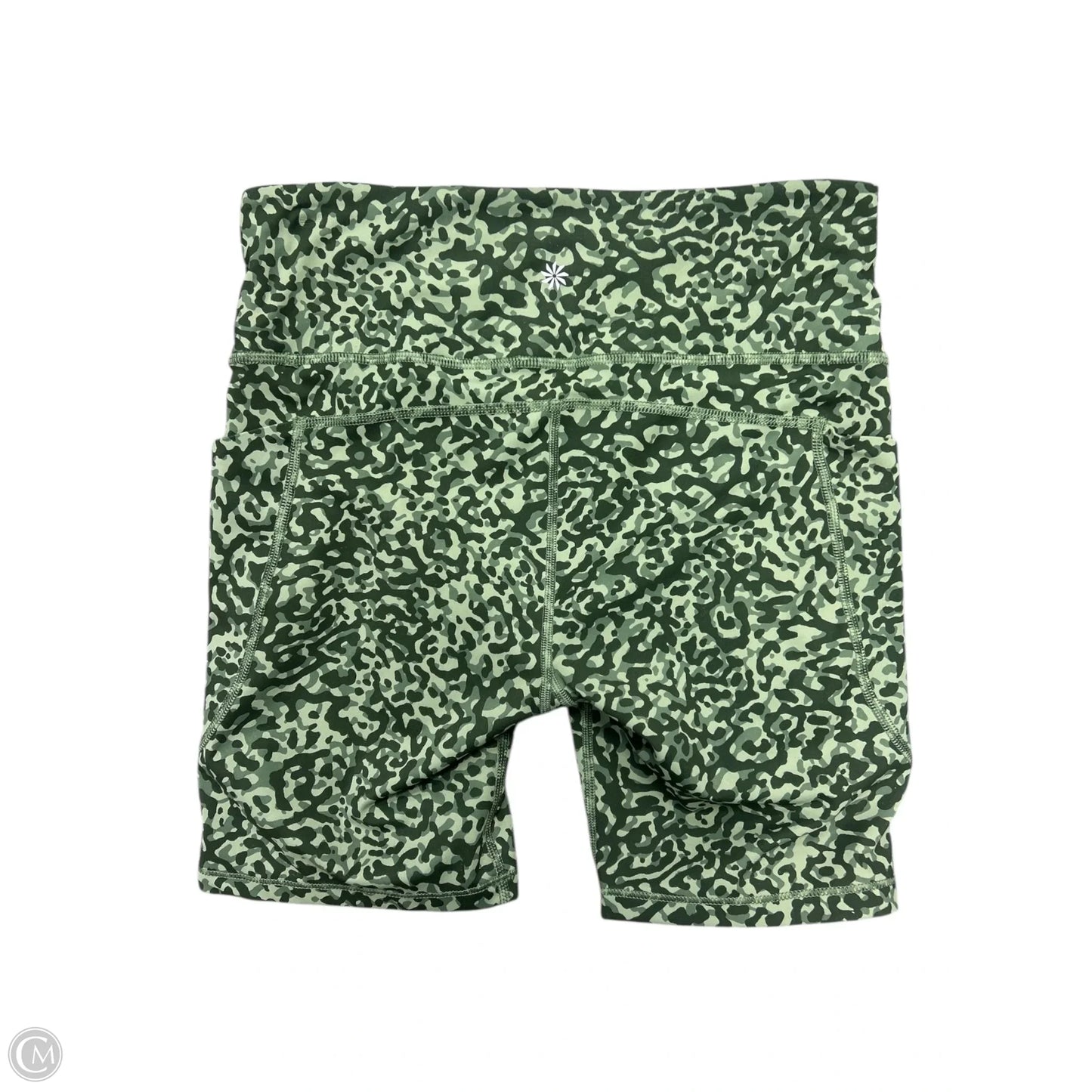 Athletic Shorts By Athleta In Green, Size: M