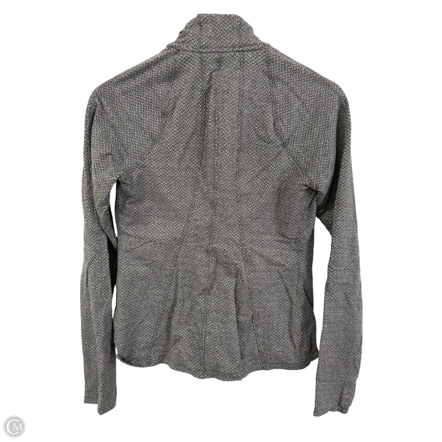Athletic Jacket By Athleta In Grey, Size: M