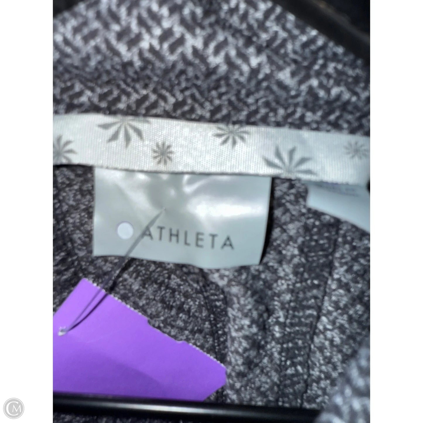 Athletic Jacket By Athleta In Grey, Size: M