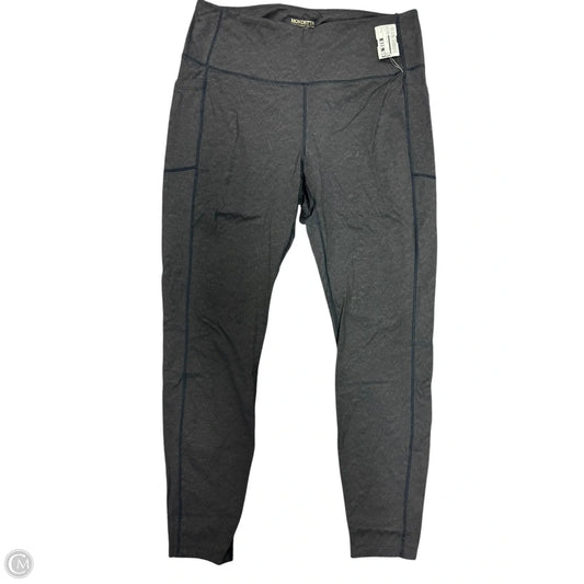 Athletic Leggings By Mondetta In Black, Size: Xl