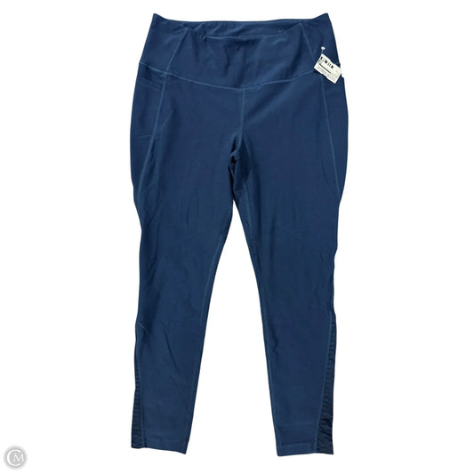 Athletic Leggings By Mondetta In Navy, Size: Xl