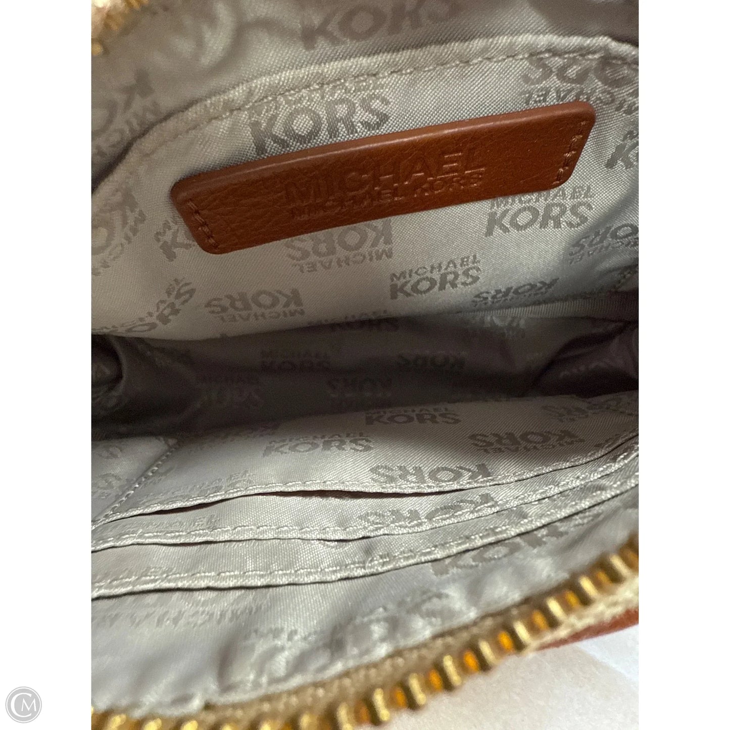 Makeup Bag Designer By Michael Kors, Size: Small