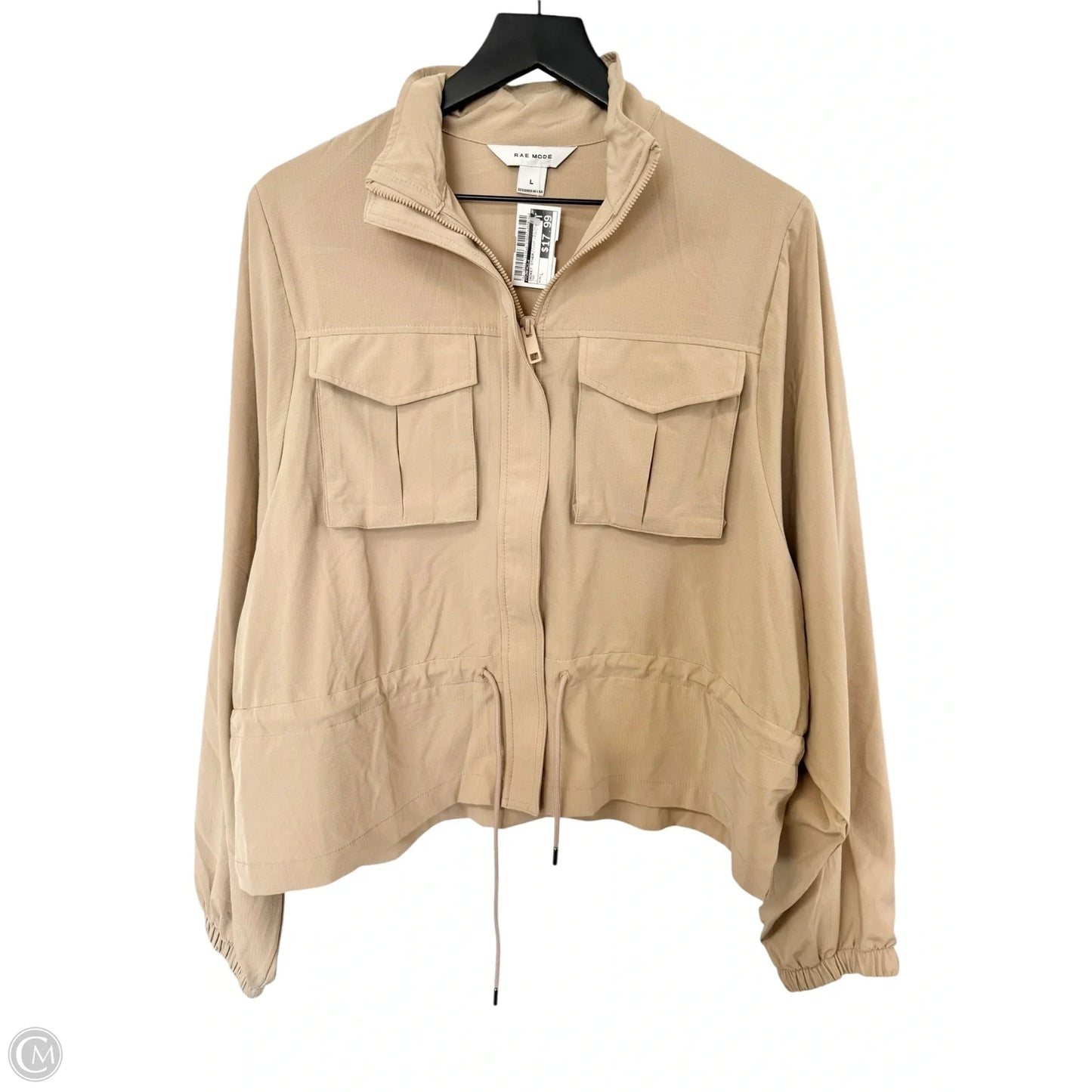 Jacket Other By Rae Mode In Tan, Size: L