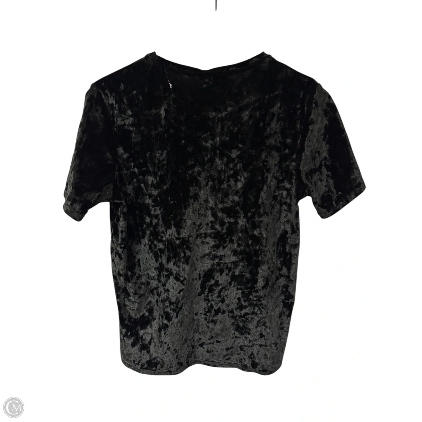 Top Short Sleeve Basic By Rock & Roll In Black, Size: S