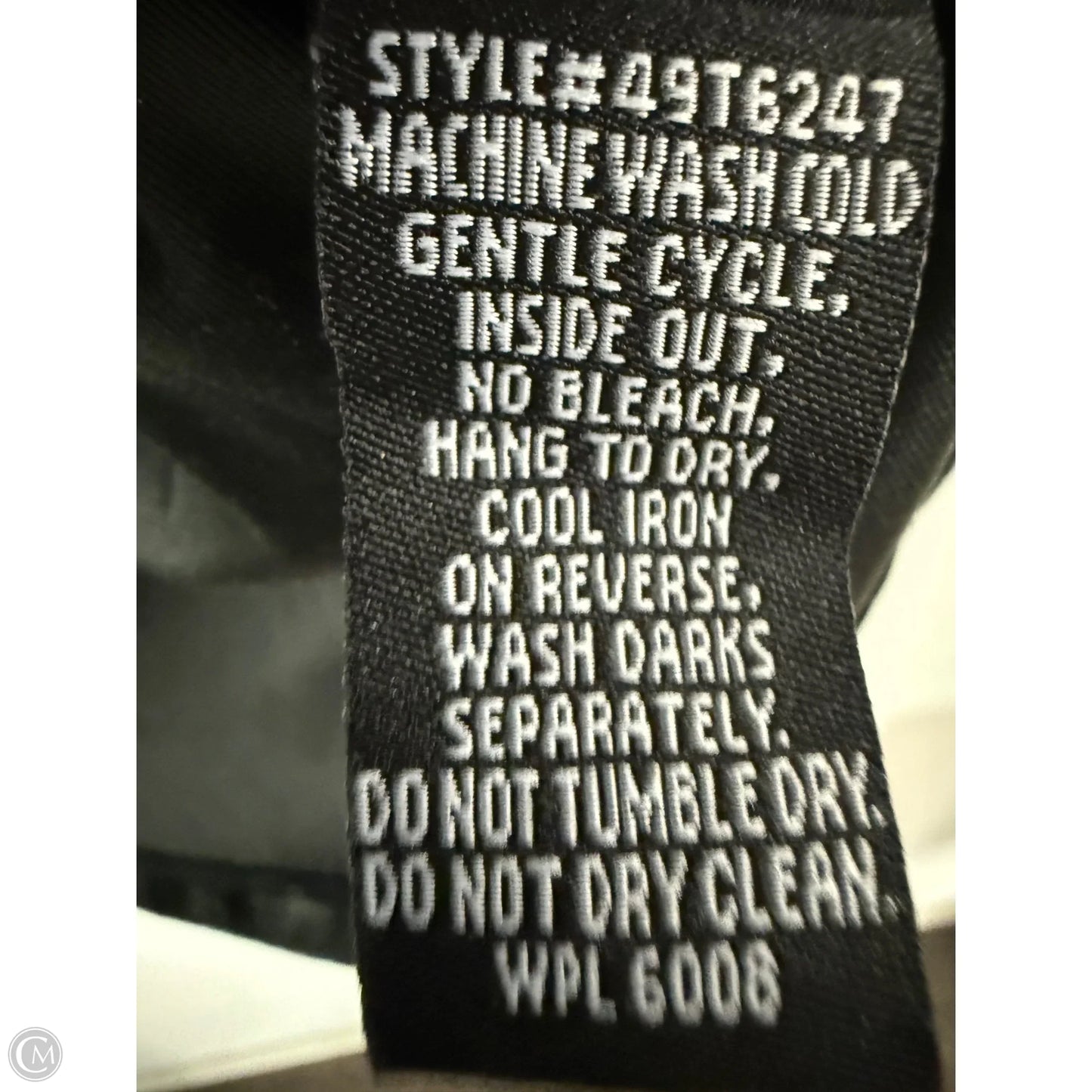 Top Short Sleeve Basic By Rock & Roll In Black, Size: S