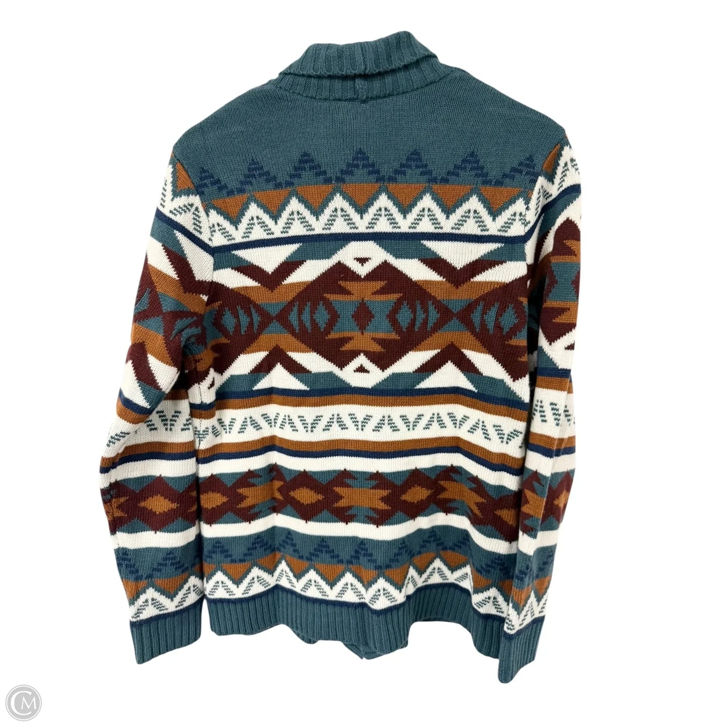 Sweater Cardigan By Wrangler In Multi-colored, Size: S