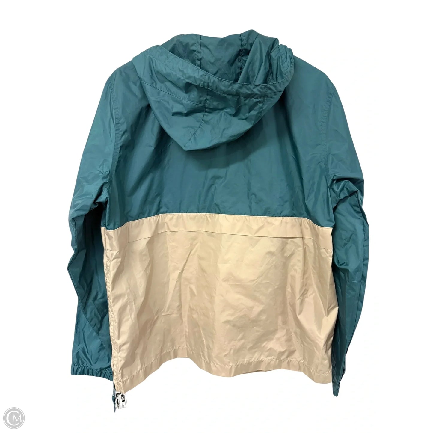 Jacket Windbreaker By Old Navy In Teal, Size: M