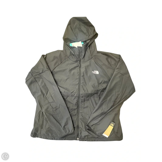 Jacket Windbreaker By The North Face In Black, Size: Xxl