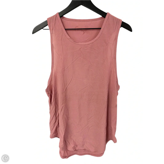 Athletic Tank Top By Zyia In Pink, Size: L
