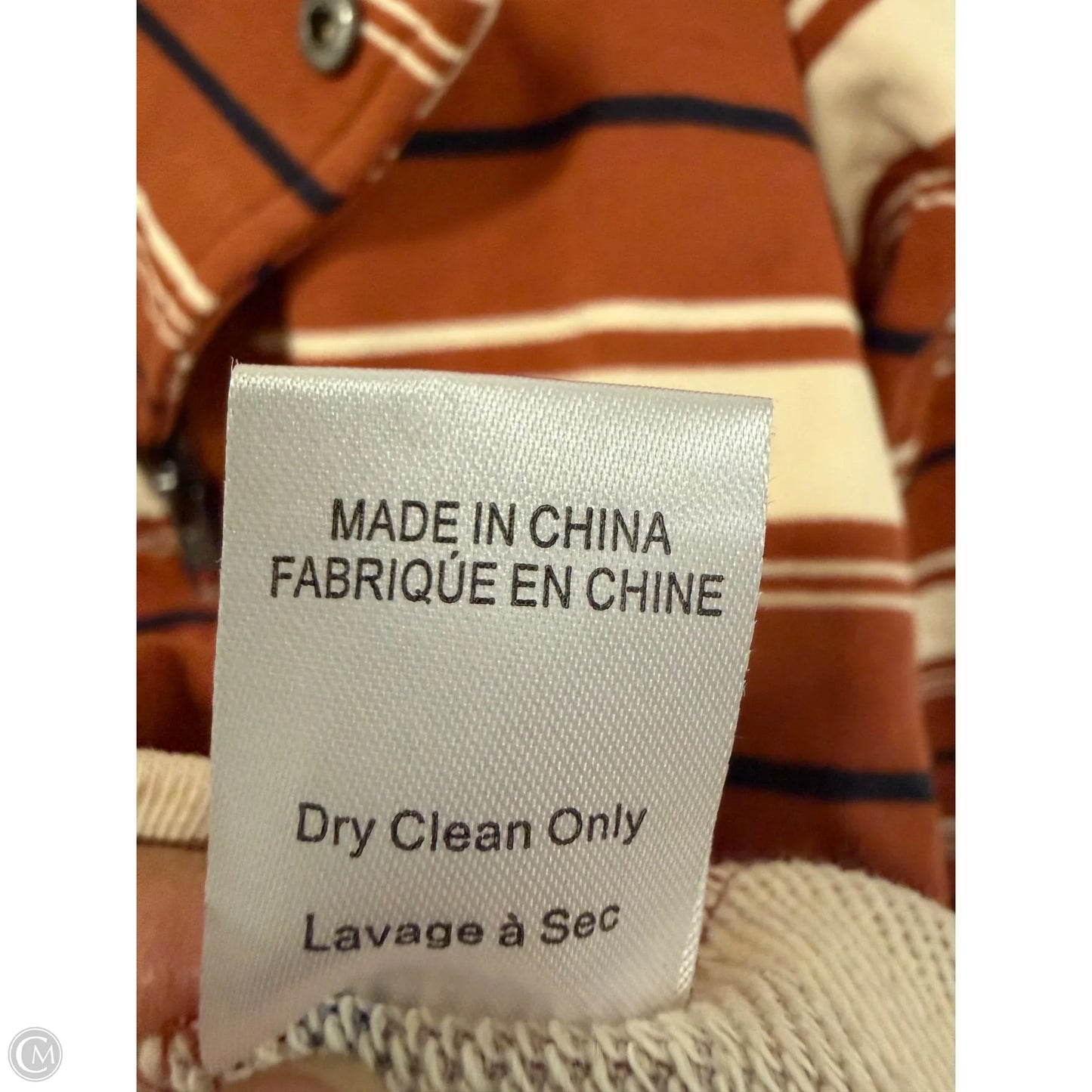 Jacket Other By Saltwater Luxe In Striped Pattern, Size: S