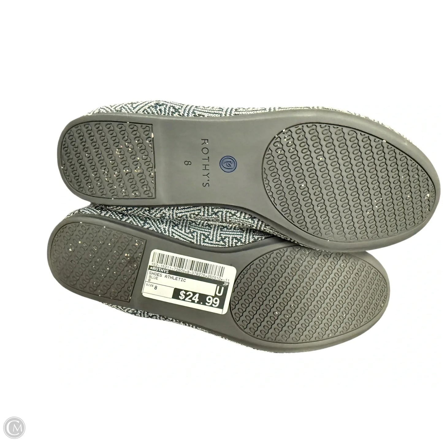 Shoes Athletic By Rothys In Blue, Size: 8