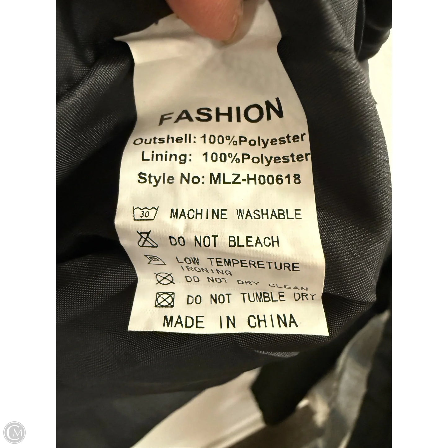 Vest Puffer & Quilted By Clothes Mentor In Black, Size: M