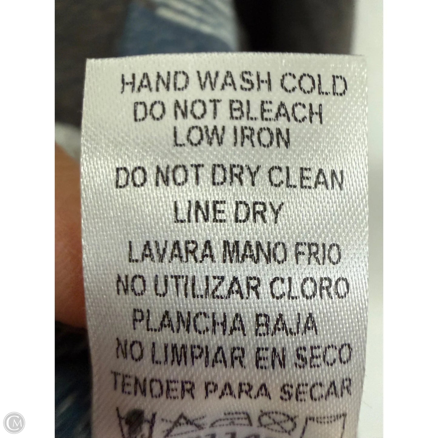 Jacket Shirt By Staccato In Grey & Tan, Size: M