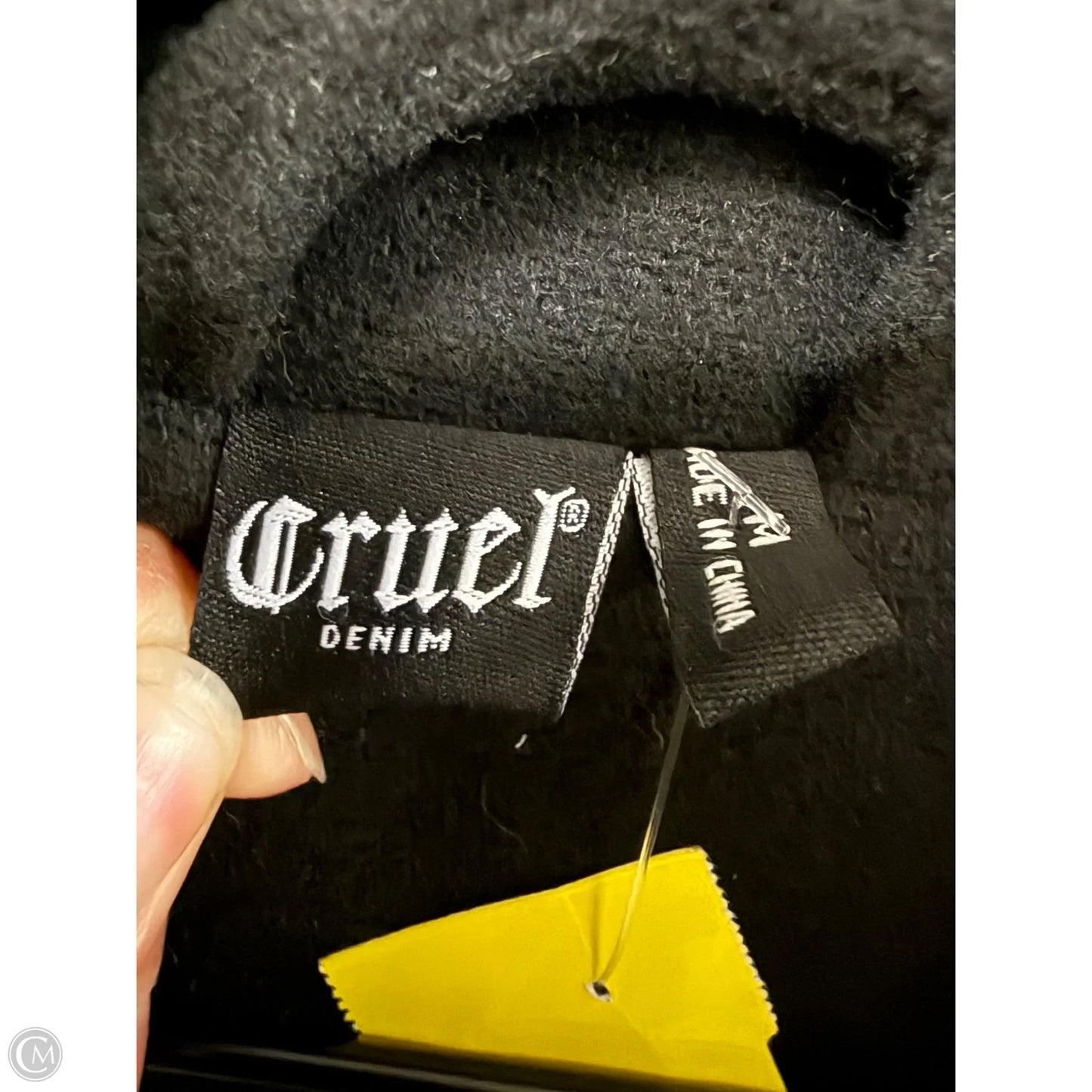 Coat Wool By Cmc In Black, Size: M