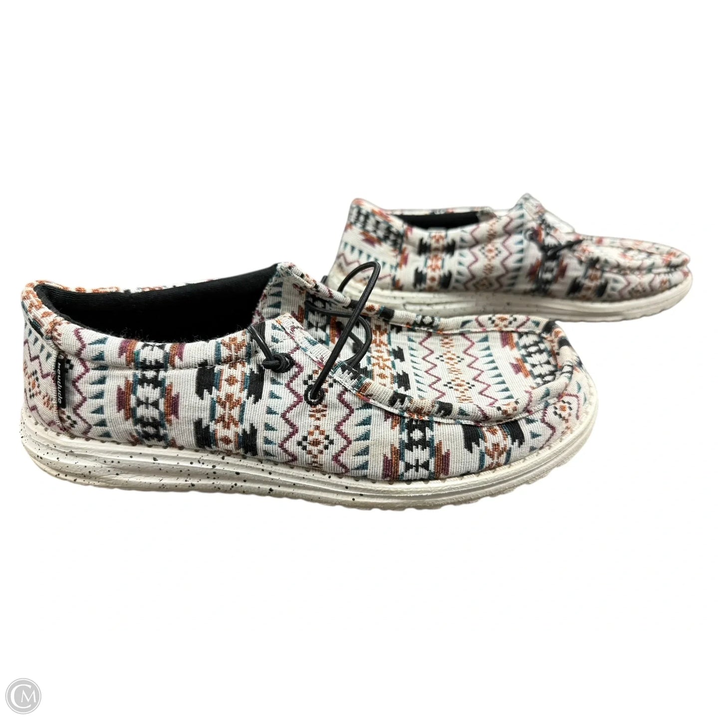 Shoes Flats By Hey Dude In Multi-colored, Size: 8