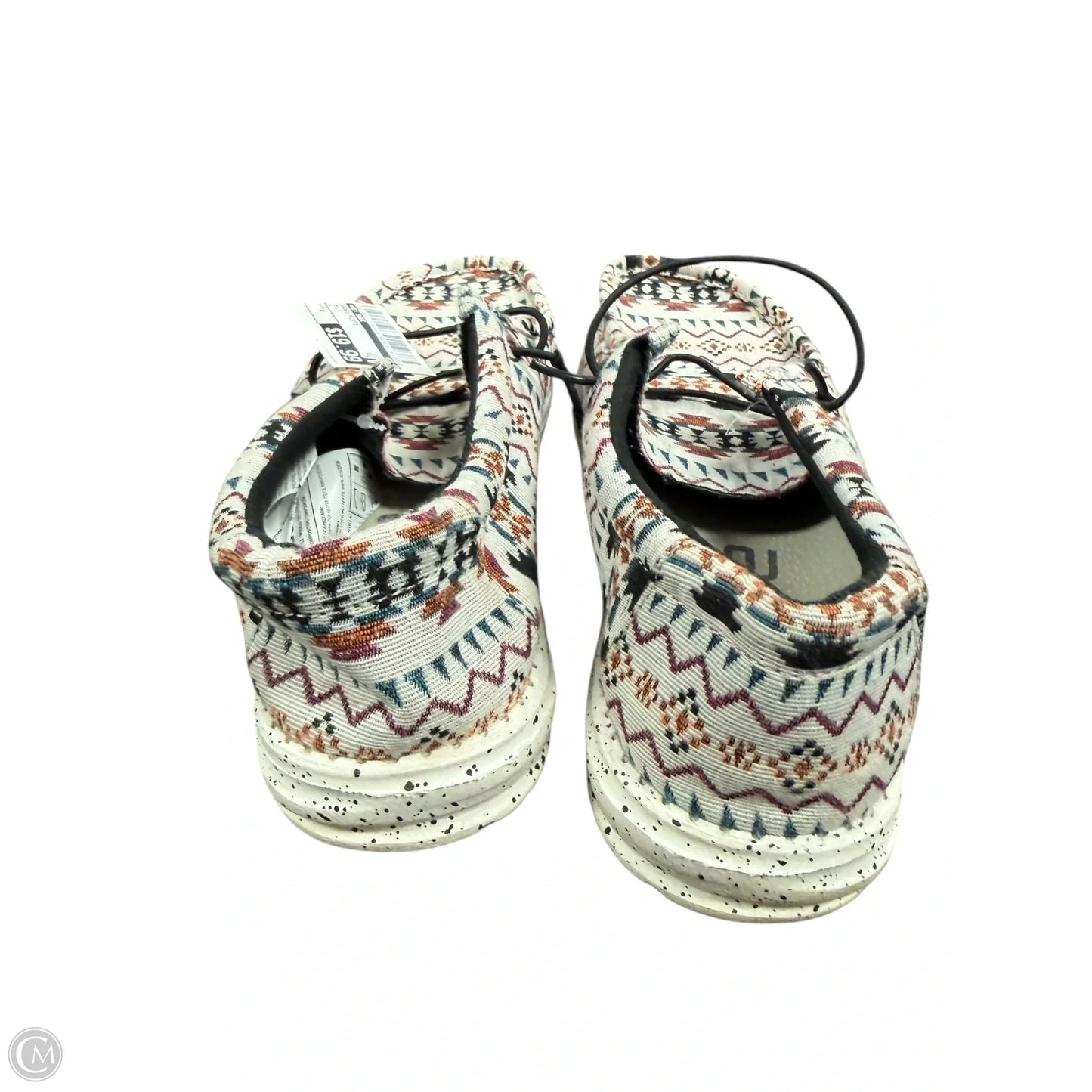 Shoes Flats By Hey Dude In Multi-colored, Size: 8