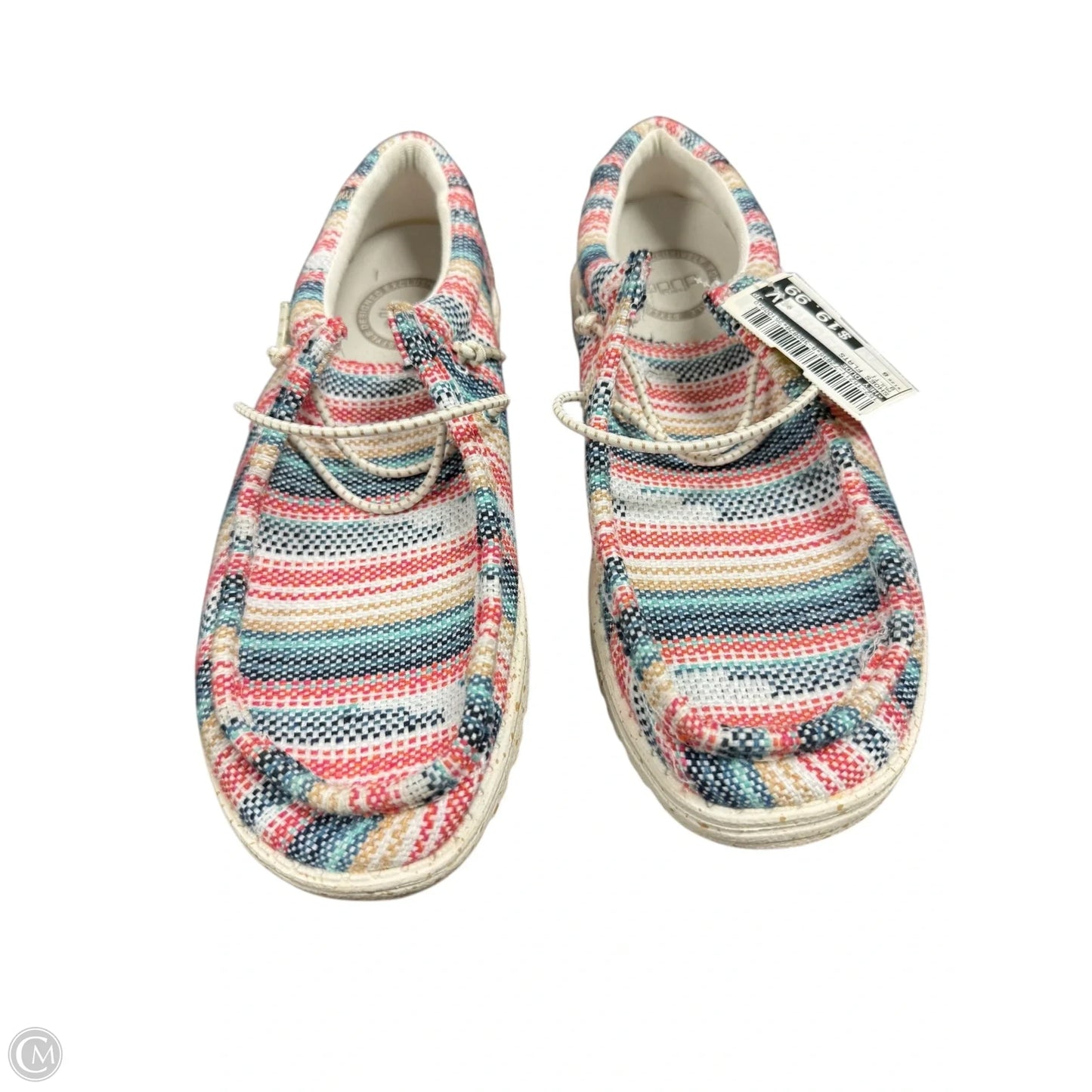 Shoes Flats By Hey Dude In Multi-colored, Size: 8