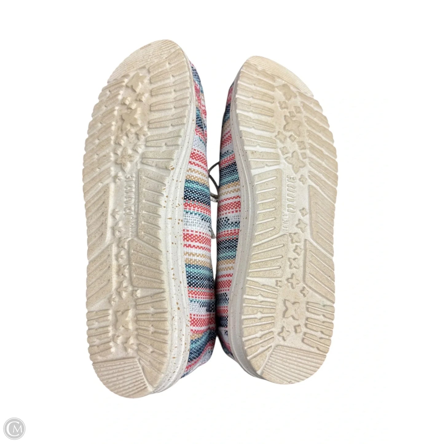 Shoes Flats By Hey Dude In Multi-colored, Size: 8