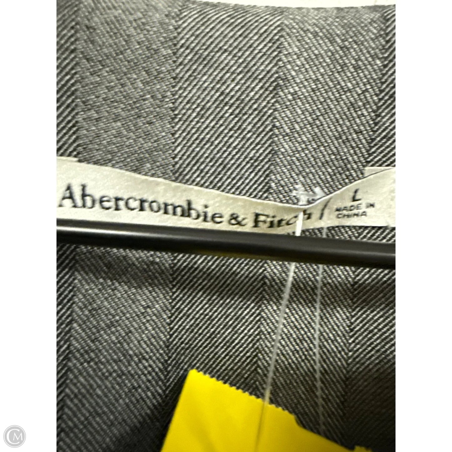 Vest Other By Abercrombie And Fitch In Grey, Size: L