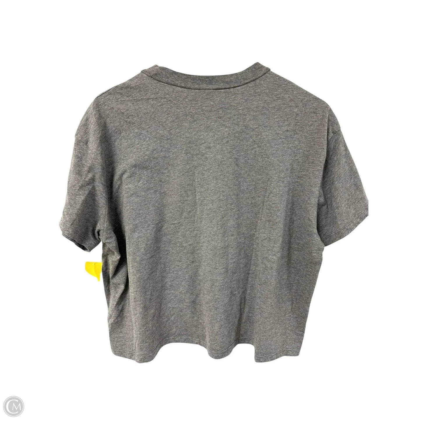 Top Short Sleeve Basic By Clothes Mentor In Grey, Size: Xl