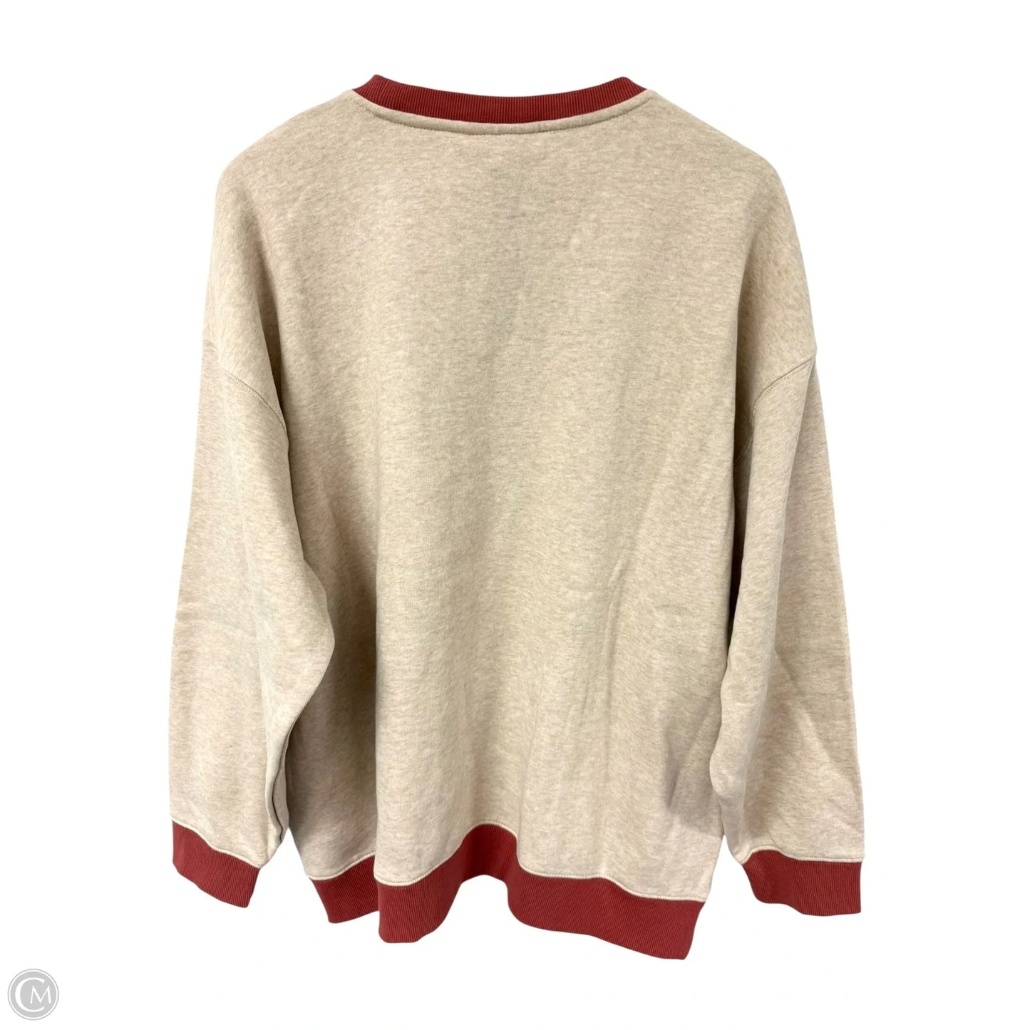 Sweatshirt Crewneck By Ariat In Tan, Size: Xl