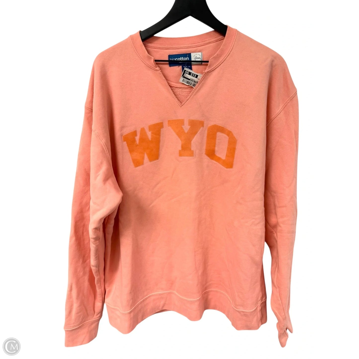 Sweatshirt Crewneck By Clothes Mentor In Peach, Size: Xl