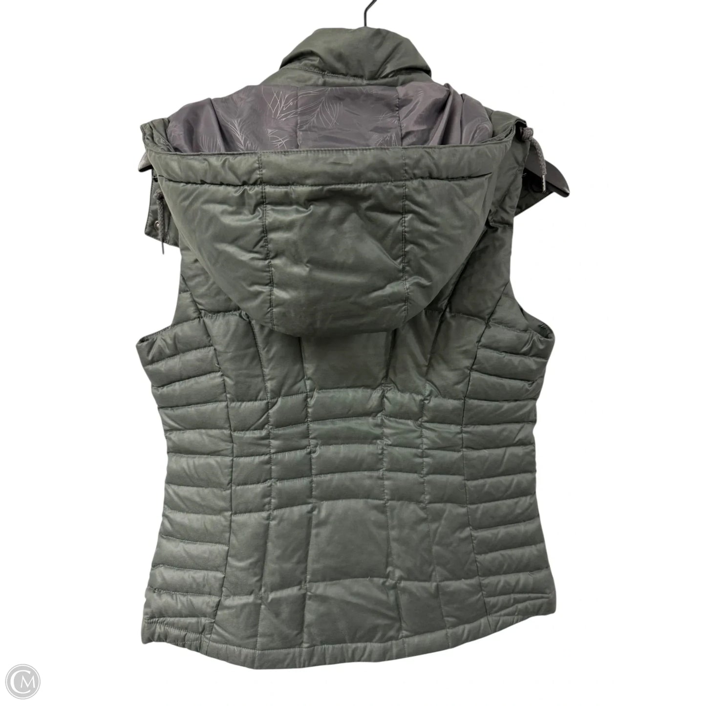 Vest Puffer & Quilted By Eddie Bauer In Grey, Size: S