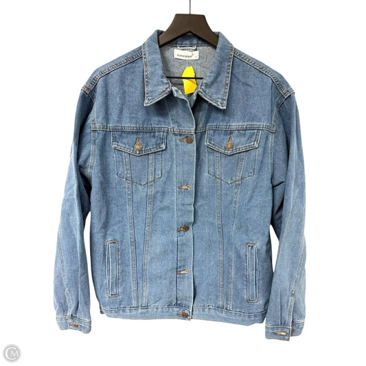 Jacket Denim By Cme In Blue Denim, Size: M