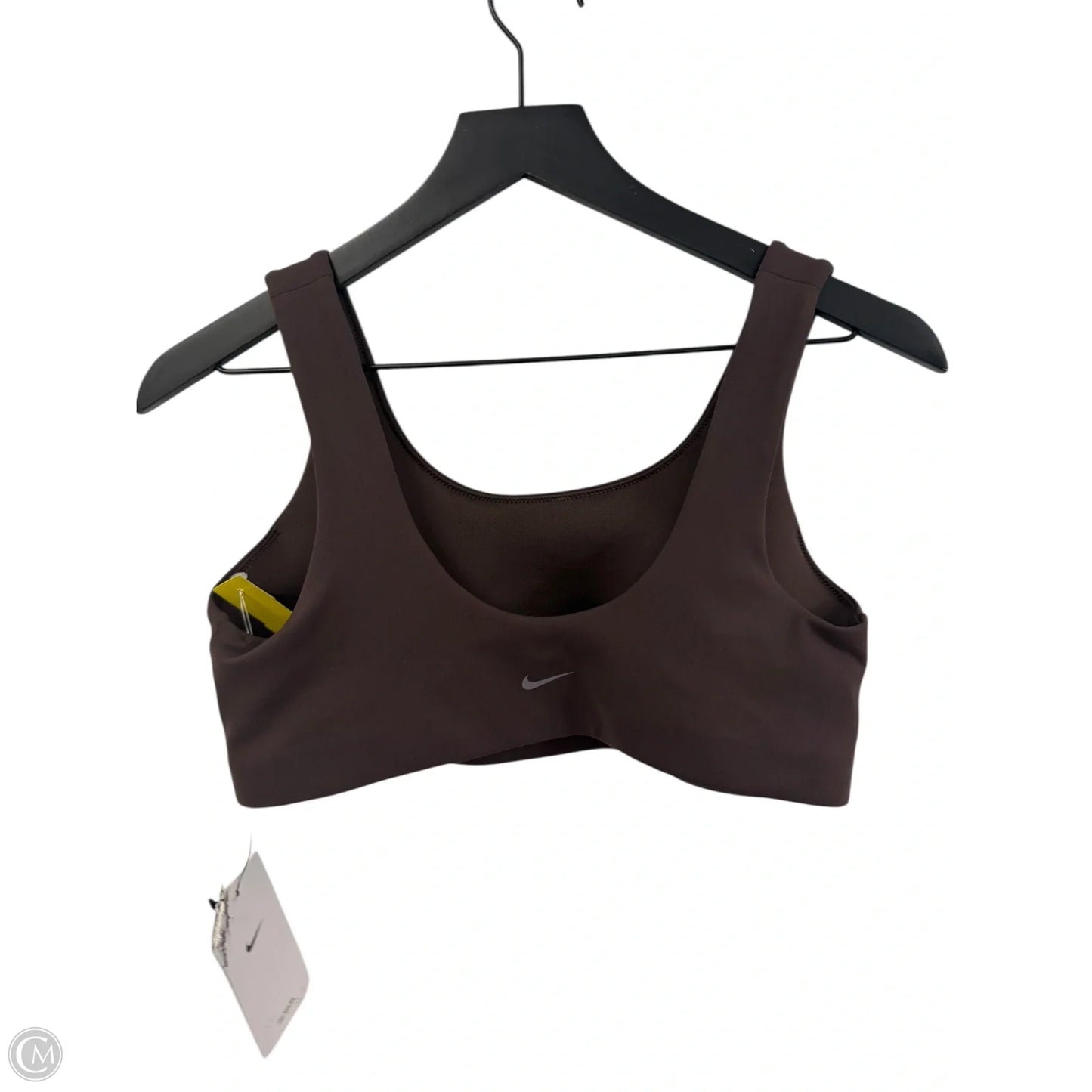 Athletic Bra By Nike Apparel In Brown, Size: L