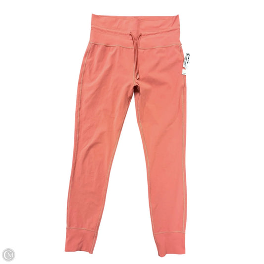 Athletic Leggings By Vuori In Orange, Size: M
