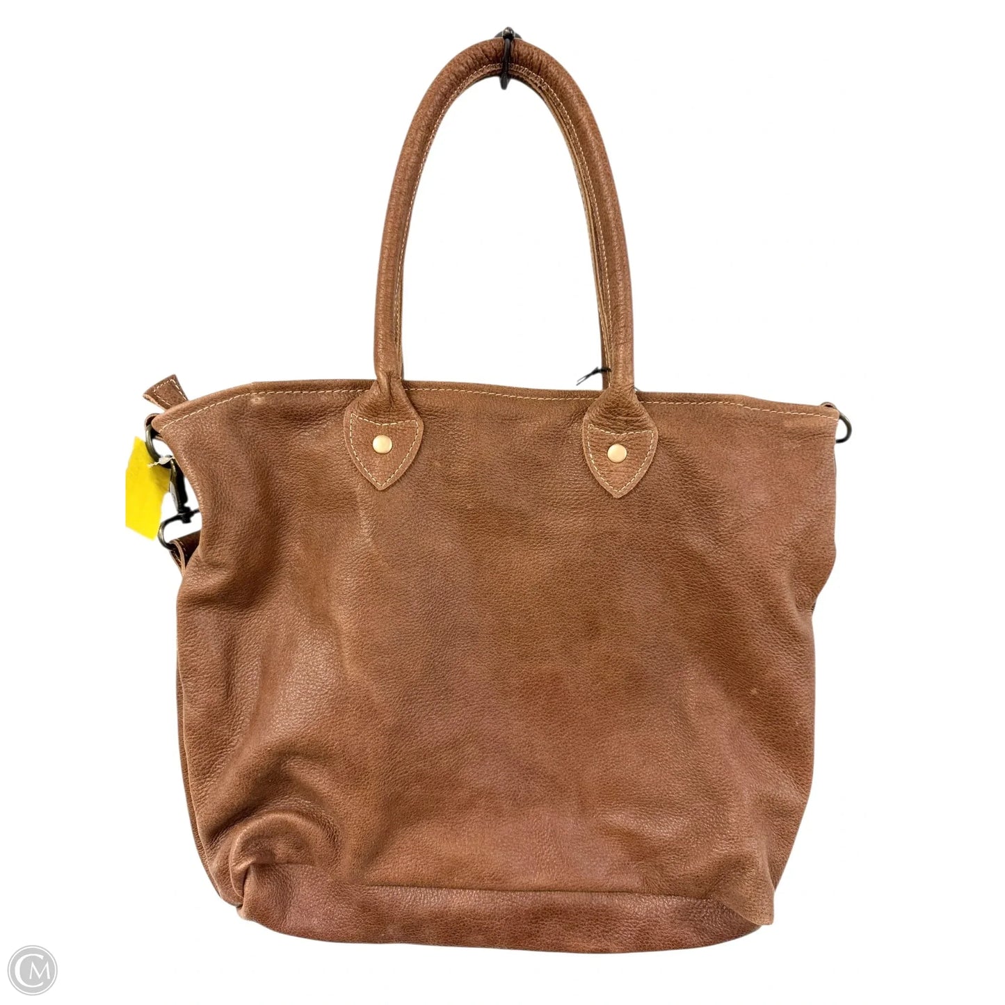 Handbag Leather By Myra, Size: Medium