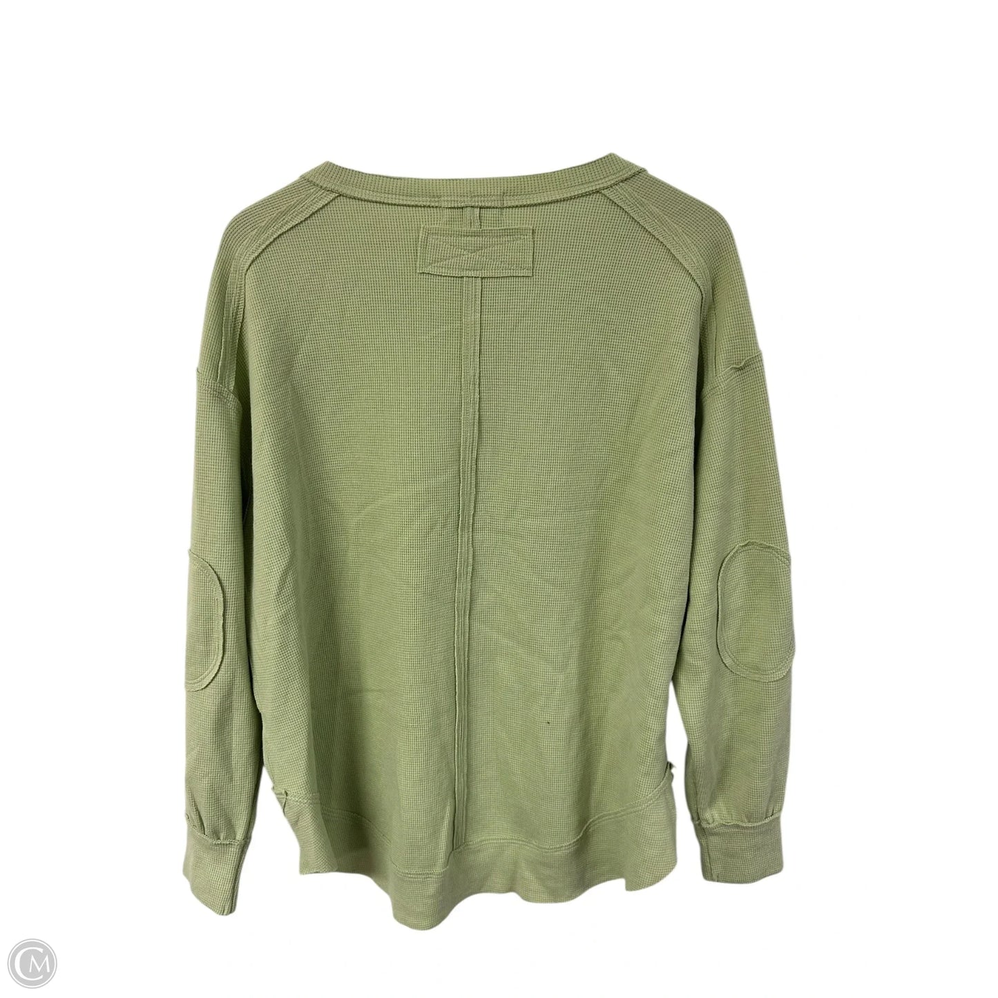 Top Long Sleeve By The Nines In Green, Size: M