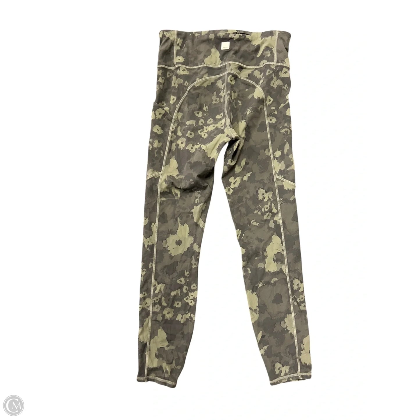 Athletic Leggings By Vuori In Camouflage Print, Size: S