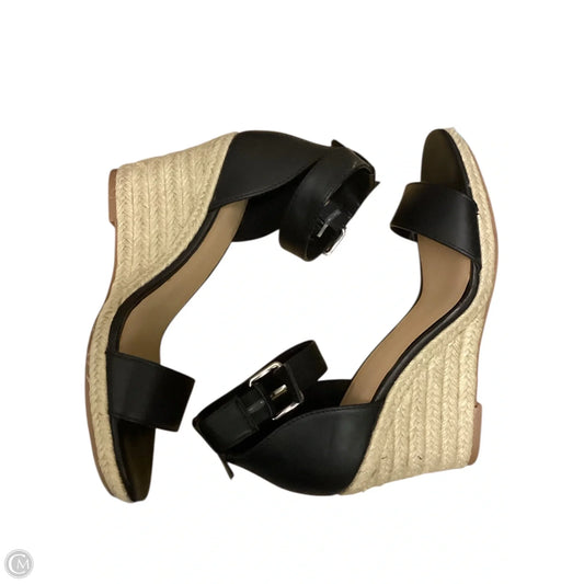 Shoes Heels Wedge By A New Day In Black, Size: 9